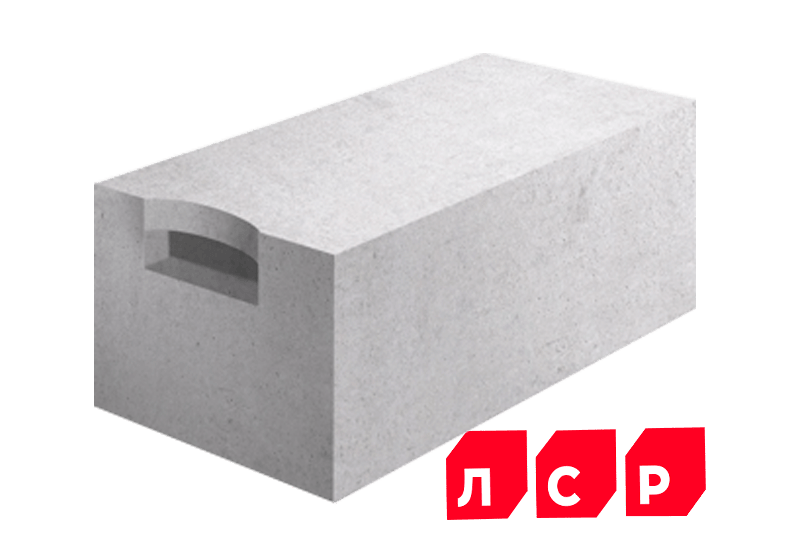 Газобетон ЛСР D600 625х250х250 мм